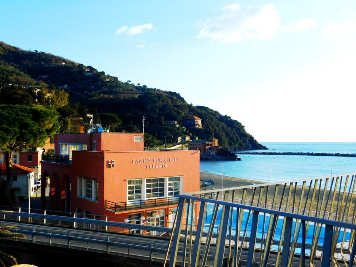 Trilocale Con Meravigliosa Vista Mare, Levanto Ngoại thất bức ảnh